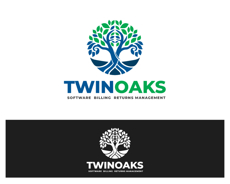 Logo Design entry 3152861 submitted by zidniilmann to the Logo Design for tosd.com - Redesign Twin Oaks logo.  Please see the existing uploaded graphics and the web site for context.  Would like to see some entries without trees :) run by Eschuler