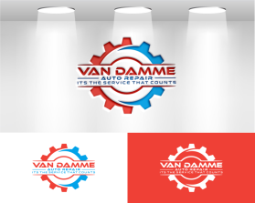 Logo Design entry 3156713 submitted by Design786 to the Logo Design for Van Damme Auto Repair run by driveoldschool