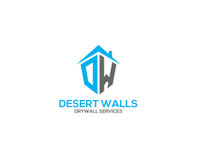 Logo Design entry 3158465 submitted by lipur to the Logo Design for Desert Walls Drywall Services run by Desertwalls