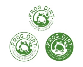 Logo Design entry 3162999 submitted by logo037 to the Logo Design for Frog Dirt run by Frogdirt