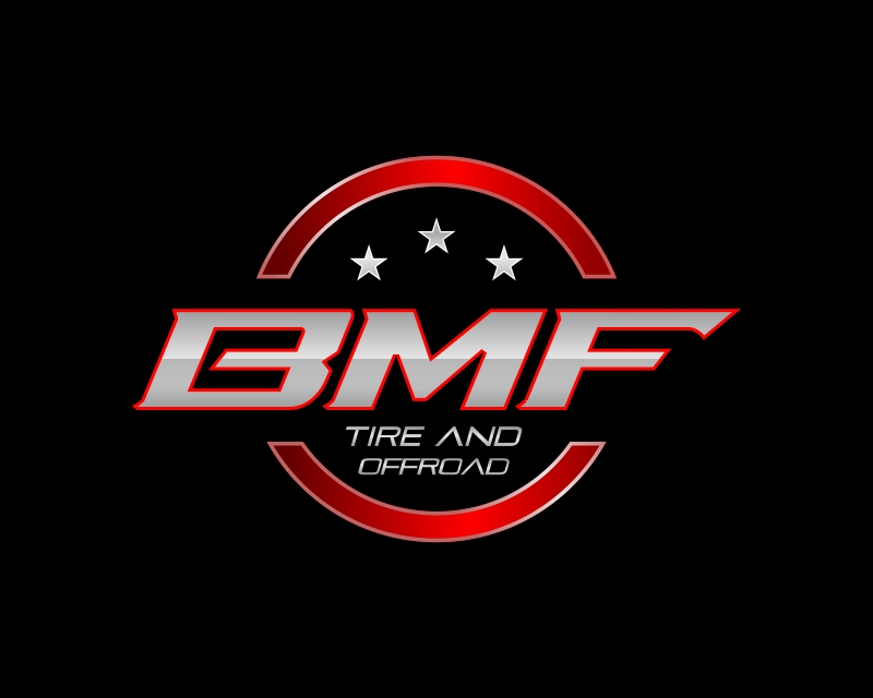 Logo Design entry 3160870 submitted by wellbeing to the Logo Design for BMF Tire and Offroad run by Baylonfry