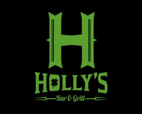 Logo Design entry 3167263 submitted by Red Art to the Logo Design for H HOLLY’S BAR AND GRILL run by catcookie1