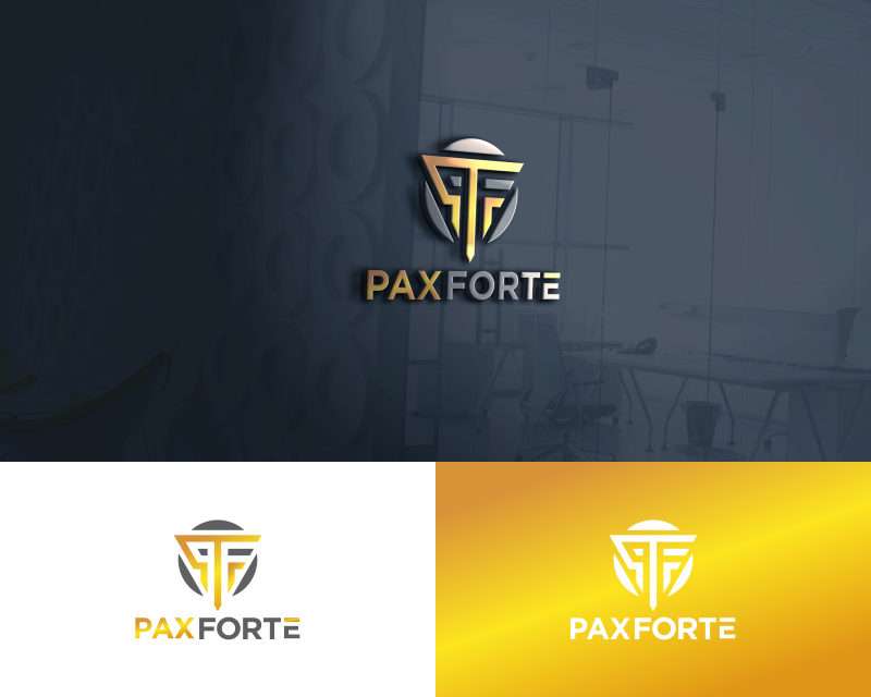Logo Design entry 3163043 submitted by CrissONE to the Logo Design for PaxForte run by Ericdvillegas