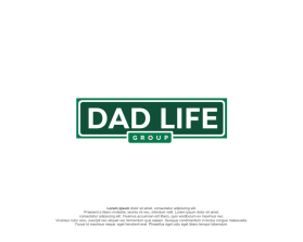 Logo Design entry 3163645 submitted by Jagad Langitan to the Logo Design for Dad Life Collective run by minardcoaching