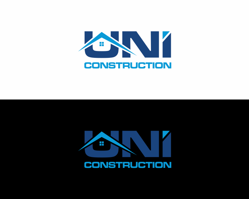 Logo Design entry 3165199 submitted by Mza to the Logo Design for UNI Construction run by DesmoMarketing
