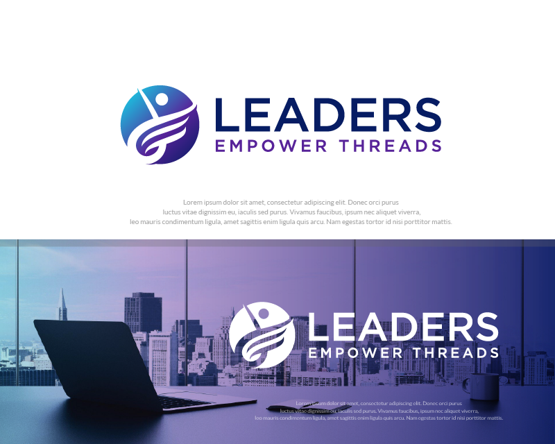 Logo Design entry 3165353 submitted by dhanny09 to the Logo Design for Leaders Empower Threads run by LETBRND