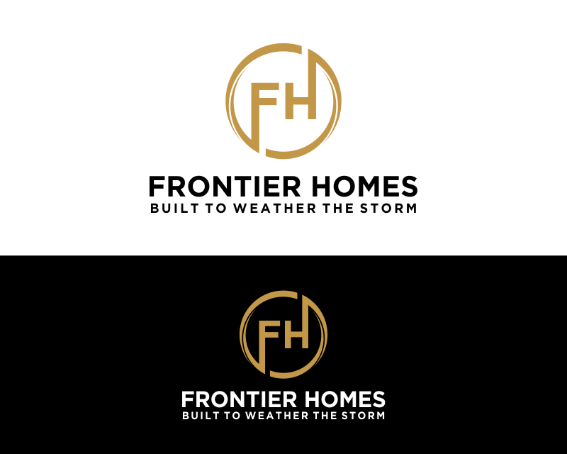 Logo Design entry 3172403 submitted by Aldooo to the Logo Design for Frontier Homes run by BigElk2022
