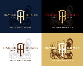 Logo Design entry 3173034 submitted by TOM1 to the Logo Design for Frontier Homes run by BigElk2022