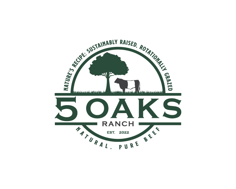 Logo Design entry 3168691 submitted by JFsaing to the Logo Design for 5 Oaks Ranch run by swarr