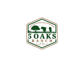 Logo Design entry 3170238 submitted by andsue to the Logo Design for 5 Oaks Ranch run by swarr