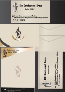 Business Card & Stationery Design Entry 3281560 submitted by supritybhattacharya to the contest for Elite Development Group run by acaciawater