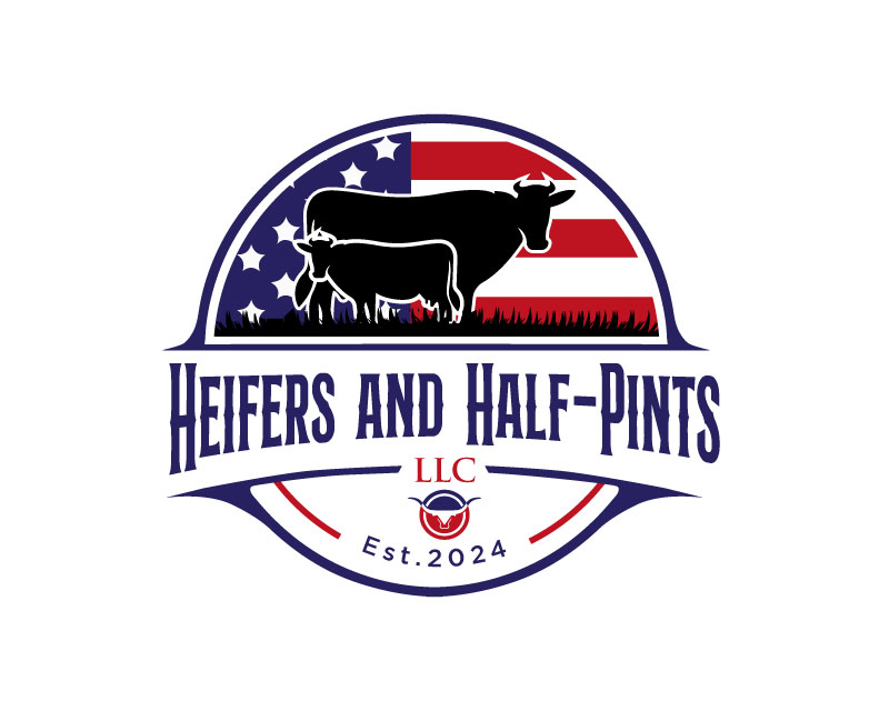 Logo Design entry 3170257 submitted by bayu_desain88 to the Logo Design for Heifers and Half-Pints, LLC run by HeifersandHalfPints
