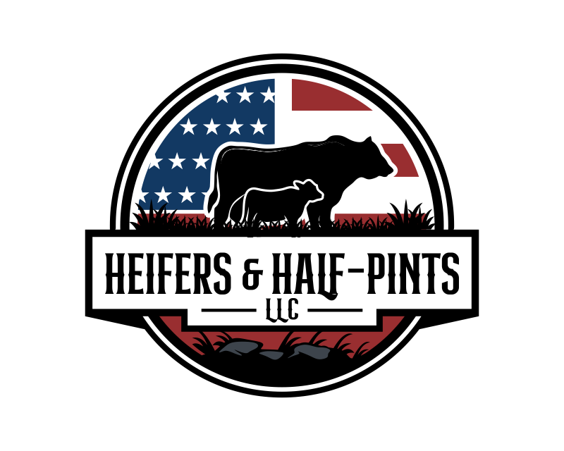 Logo Design entry 3169792 submitted by Kukua to the Logo Design for Heifers and Half-Pints, LLC run by HeifersandHalfPints
