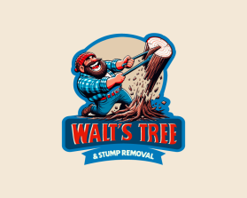 Logo Design entry 3175609 submitted by Alex to the Logo Design for Walt's Tree & Stump Removal run by ambservices