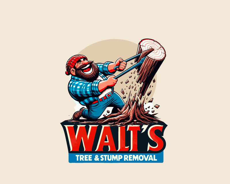 Logo Design entry 3171863 submitted by Alex to the Logo Design for Walt's Tree & Stump Removal run by ambservices