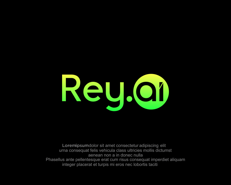 Logo Design entry 3170879 submitted by Diegosantos_319 to the Logo Design for Rey.ai run by indexstudios