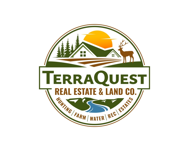 Logo Design entry 3172793 submitted by Armchtrm to the Logo Design for TerraQuest Real Estate & Land Company (or Co.) run by maxwew59