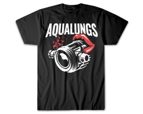 T-Shirt Design entry 3172820 submitted by blxdesigns to the T-Shirt Design for Can YOU make SCUBA diving look EDGY & ENTERTAINING?  Seeking a  cool t-shirt design that even non-divers would wanna wear, cuz it looks so good! run by aqualungs