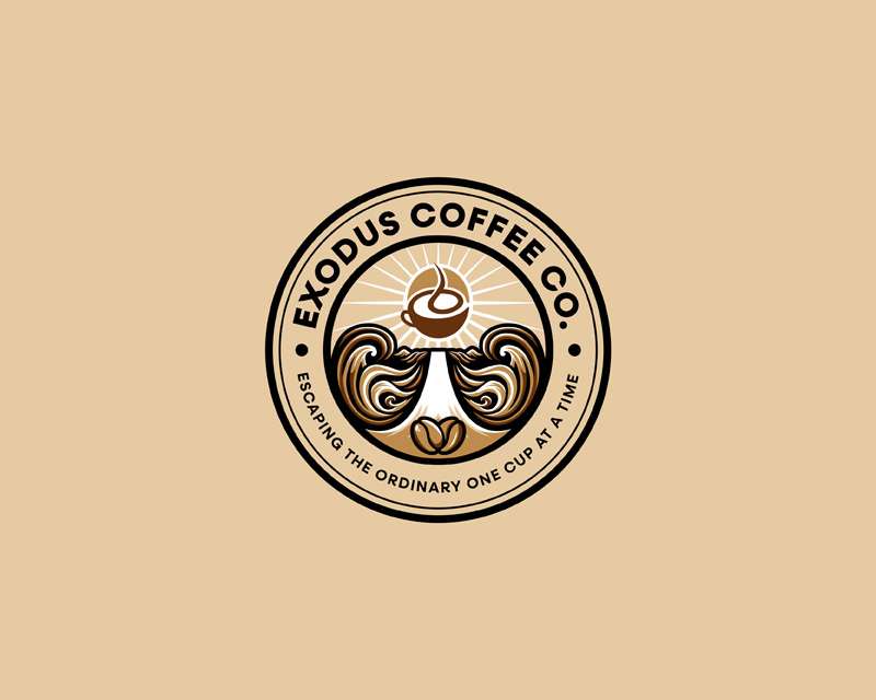 Logo Design entry 3173065 submitted by andristra to the Logo Design for Exodus Coffee Co. run by tonyarthompson
