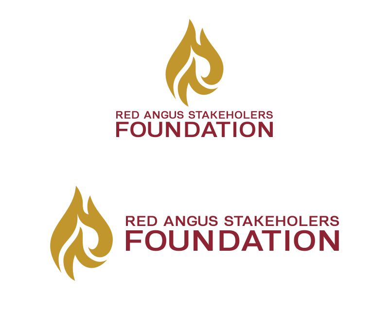 Logo Design entry 3179010 submitted by nosukar to the Logo Design for Red Angus Stakeholders Foundation run by TraceyKoester