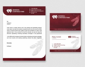 Business Card & Stationery Design entry 3178879 submitted by Armchtrm