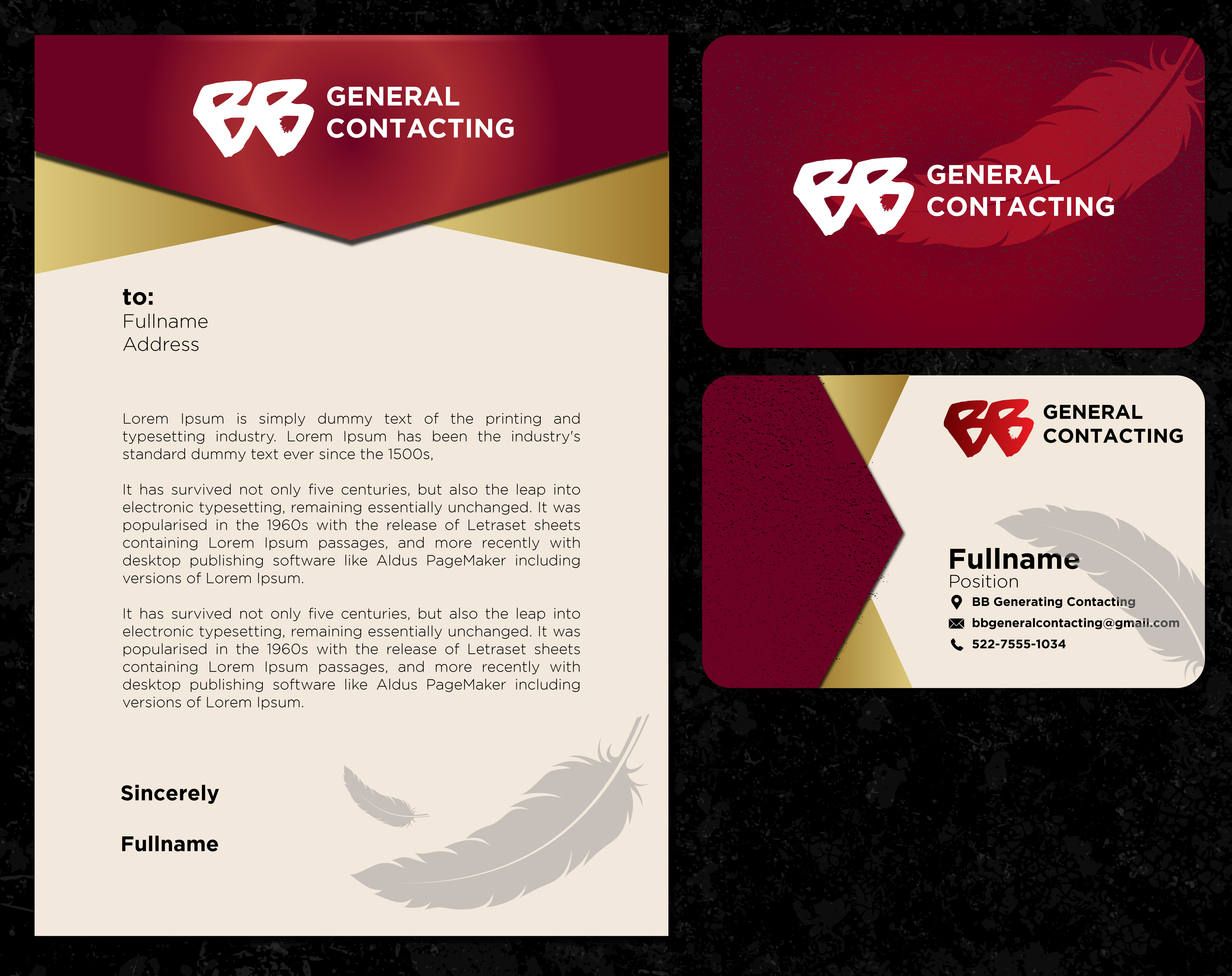 Business Card & Stationery Design entry 3294276 submitted by bayu_desain88