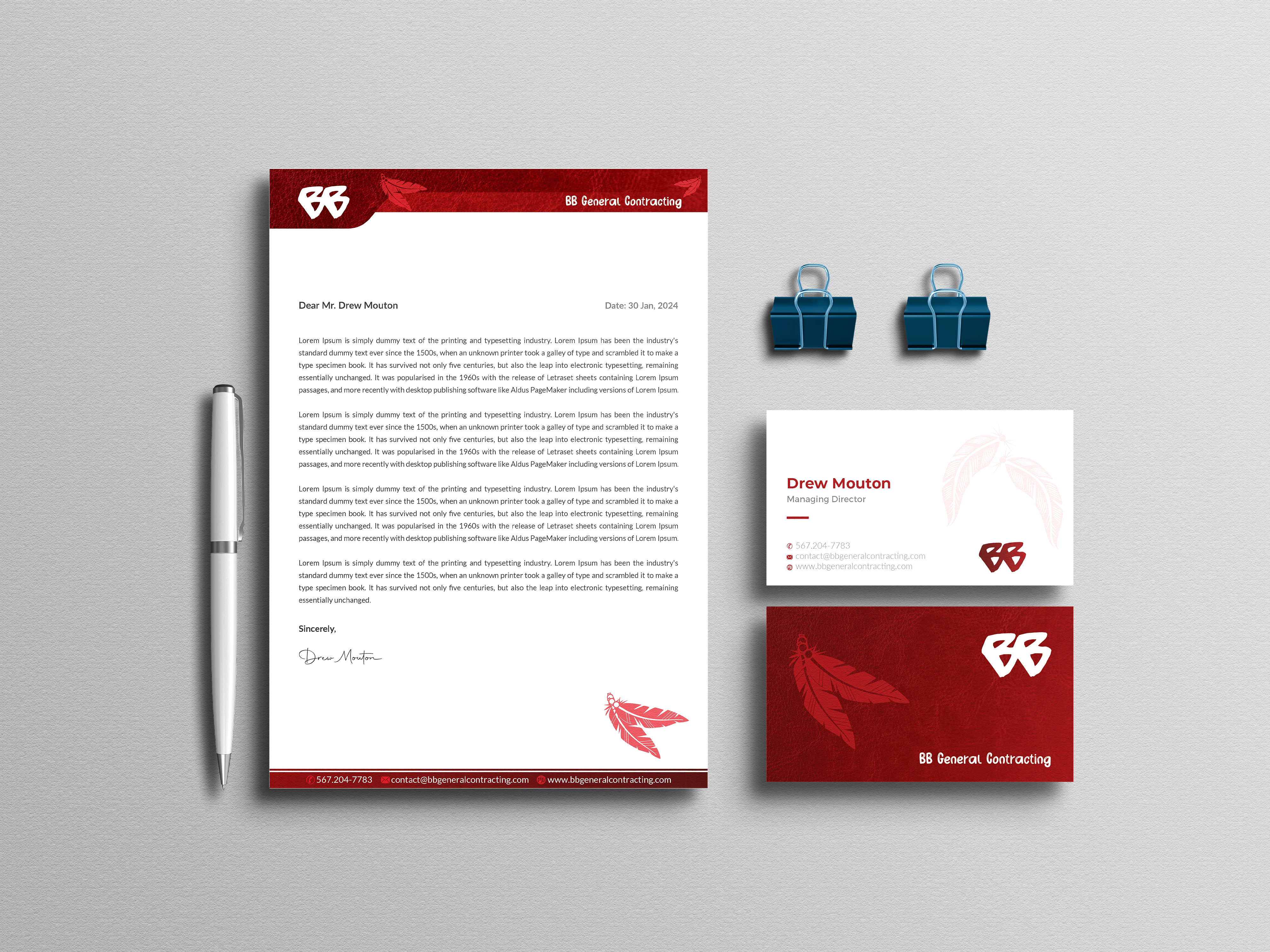 Business Card & Stationery Design entry 3293907 submitted by DK Graphics