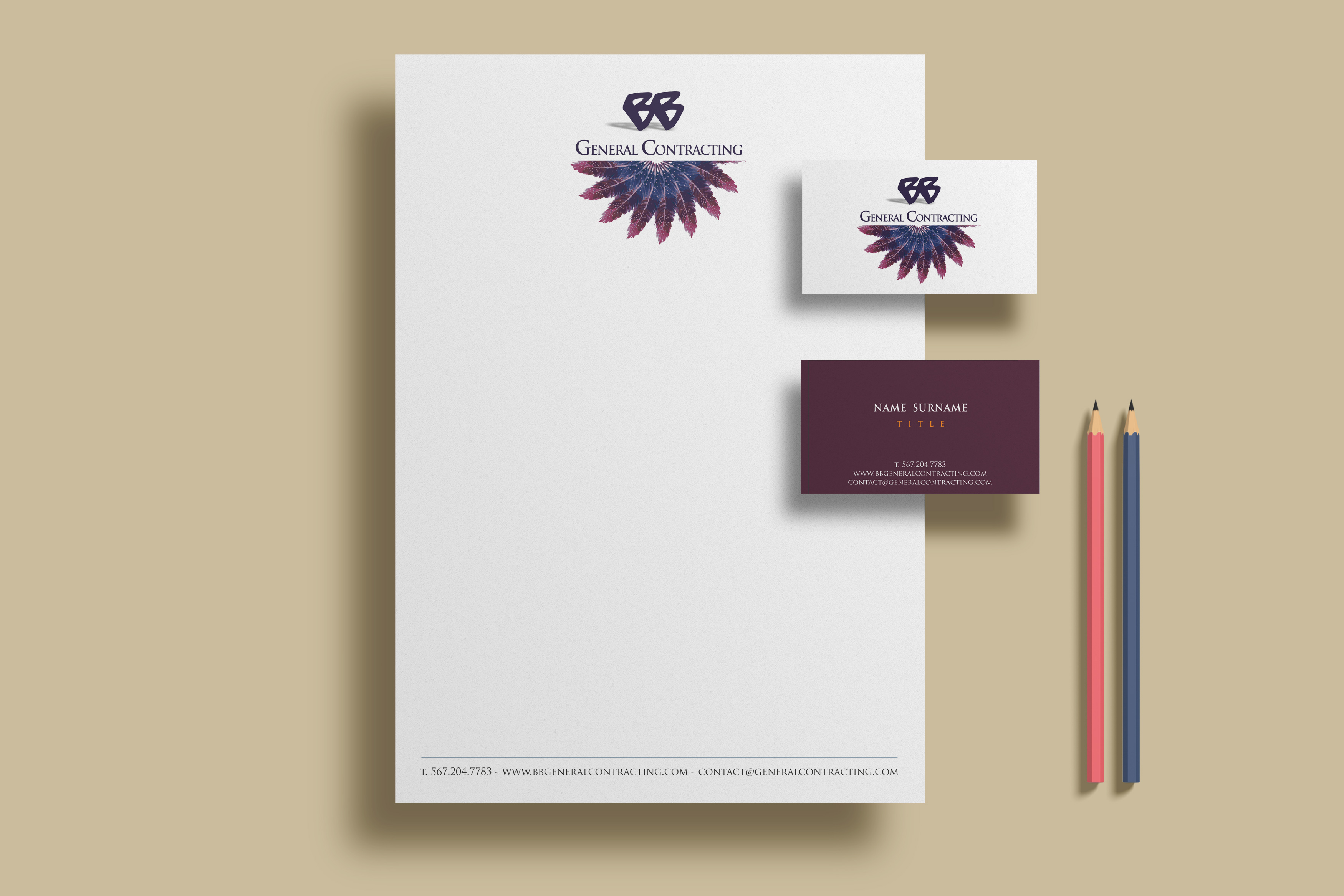 Business Card & Stationery Design entry 3293146 submitted by Franzini