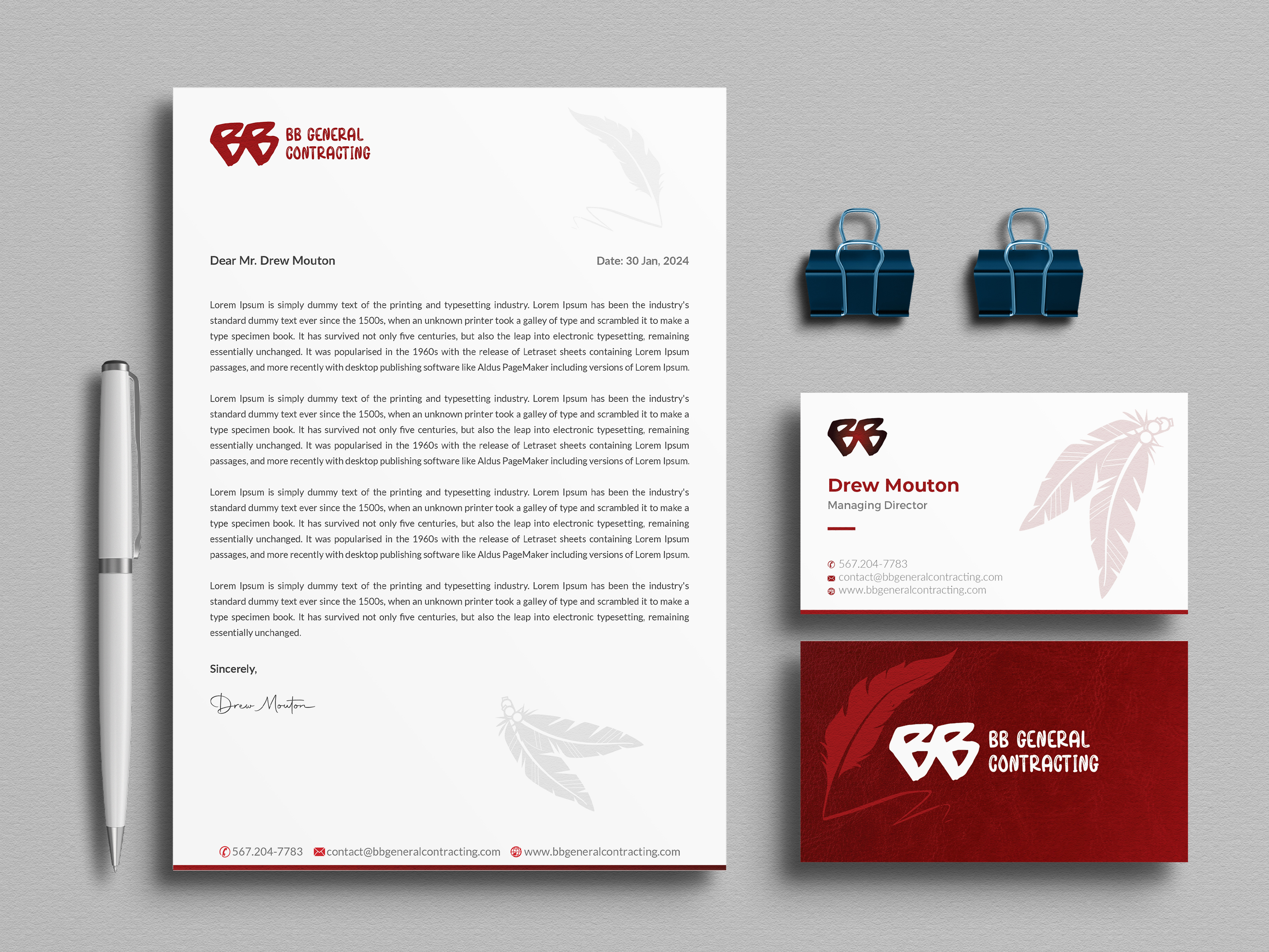 Business Card & Stationery Design entry 3294586 submitted by DK Graphics