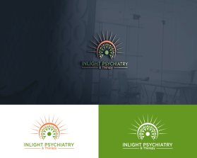 Logo Design entry 3175276 submitted by yoyoksan to the Logo Design for Inlight Psychiatry & Therapy run by kkestrsn