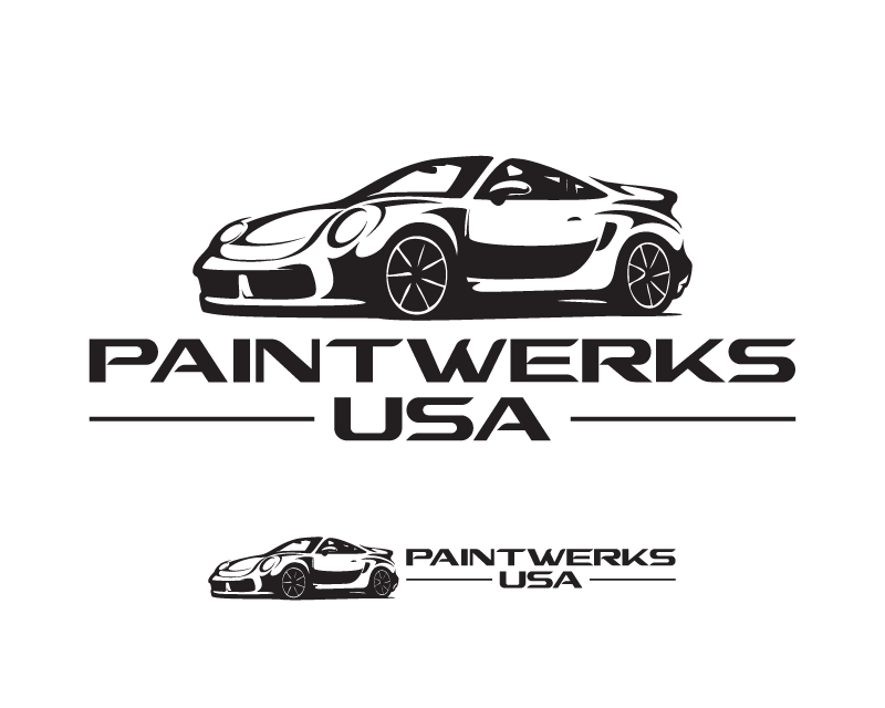 Logo Design entry 3182737 submitted by Nikho_Zholeh97 to the Logo Design for PaintWerks USA run by PaintdaddyLLC