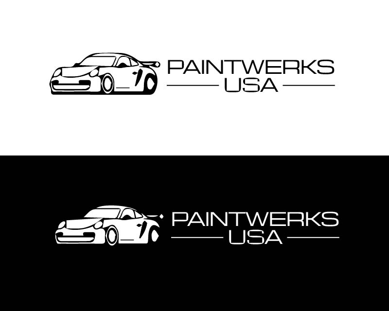 Logo Design entry 3177430 submitted by B3ND0ETDSGN to the Logo Design for PaintWerks USA run by PaintdaddyLLC