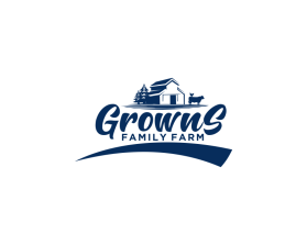 Logo Design entry 3179250 submitted by Urke to the Logo Design for Growns Family Farm run by Grownsk