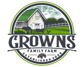 Logo Design entry 3183442 submitted by artsword to the Logo Design for Growns Family Farm run by Grownsk