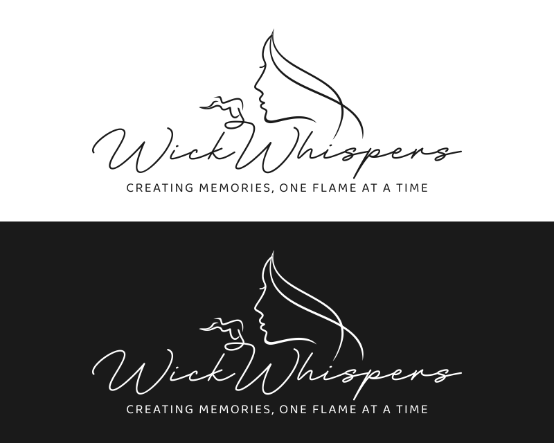 Logo Design entry 3177686 submitted by logo037 to the Logo Design for Wick Whispers run by Karatedave