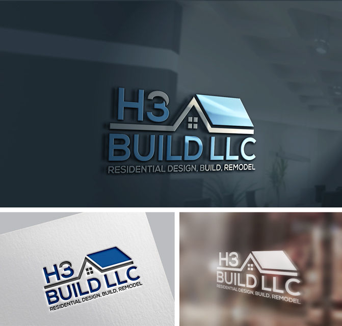 Logo Design entry 3179605 submitted by MuhammadR to the Logo Design for H3 Build LLC run by holtrobinson