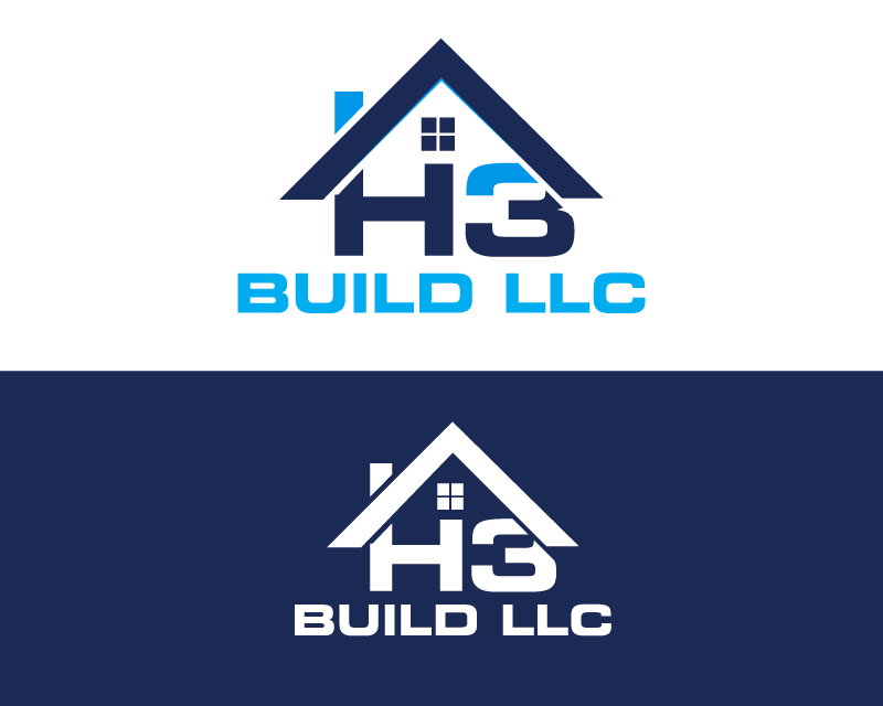 Logo Design entry 3179912 submitted by Shark Attack to the Logo Design for H3 Build LLC run by holtrobinson