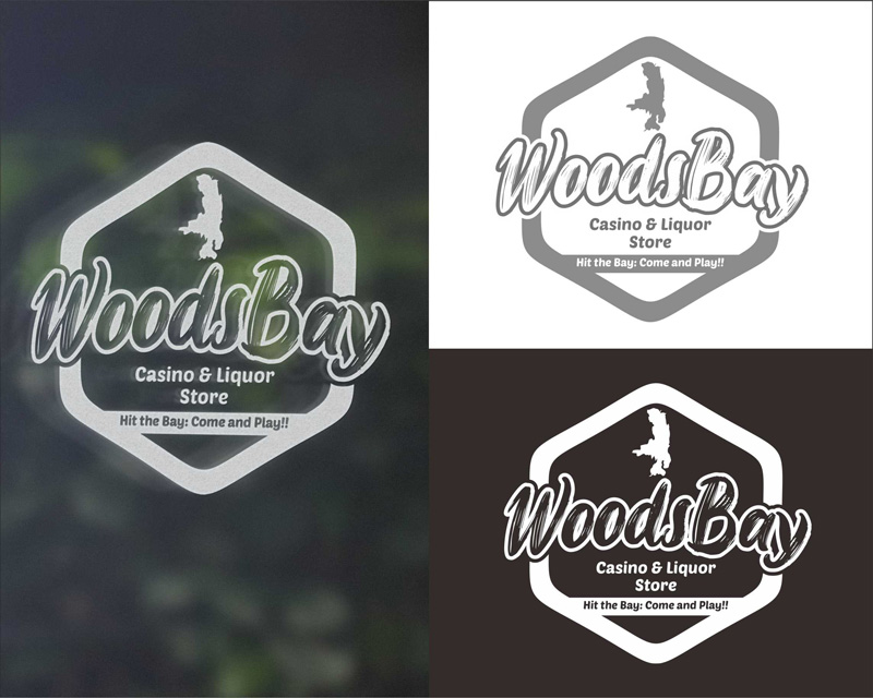 Logo Design entry 3183098 submitted by Rchgooddes to the Logo Design for Woods Bay Casino and Liquor Store run by 12shawn14