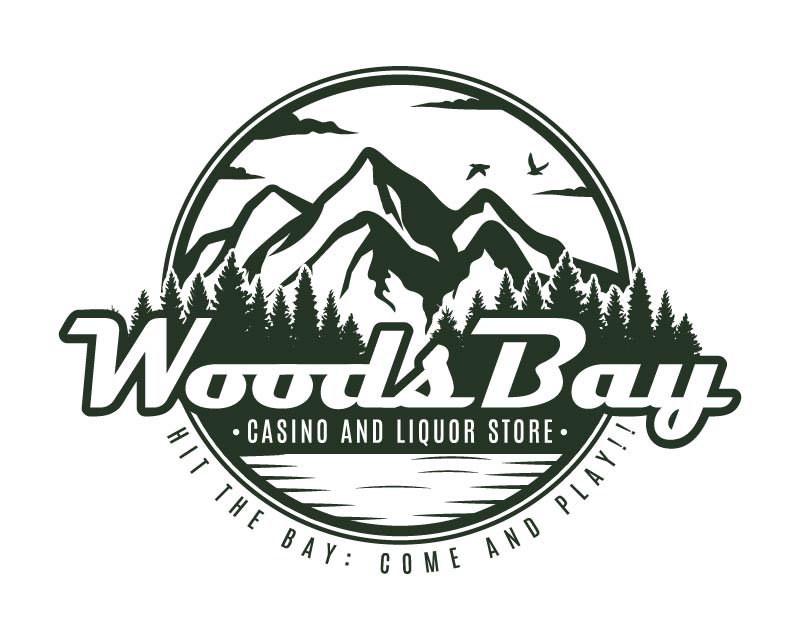 Logo Design entry 3182612 submitted by NorbertoPV to the Logo Design for Woods Bay Casino and Liquor Store run by 12shawn14