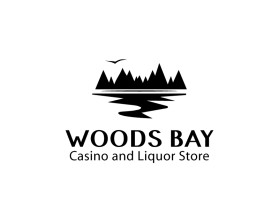 Logo Design entry 3180454 submitted by ZamenaBegum to the Logo Design for Woods Bay Casino and Liquor Store run by 12shawn14
