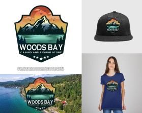Logo Design entry 3180496 submitted by ANTO421 to the Logo Design for Woods Bay Casino and Liquor Store run by 12shawn14