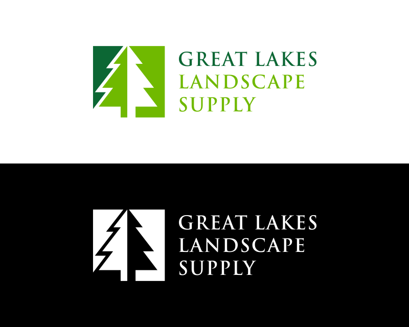 Logo Design entry 3186315 submitted by Aldooo to the Logo Design for Great Lakes Landscape Supply  www.greatlakeslandscapesupply.com run by sarah@sarahsconsulting