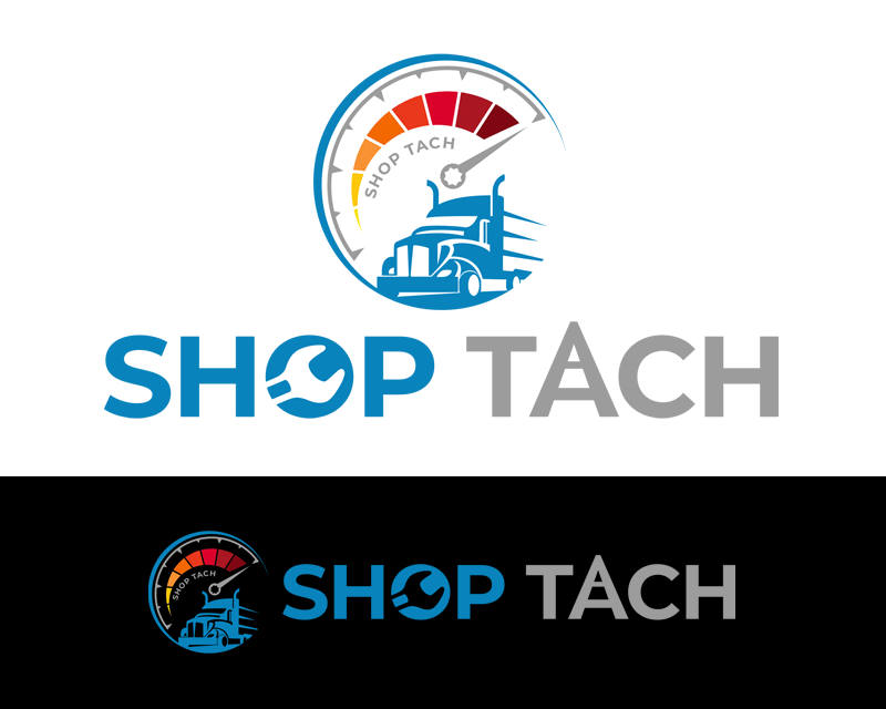 Logo Design entry 3185652 submitted by twdesignstudio to the Logo Design for Shop tach run by Truckexpert