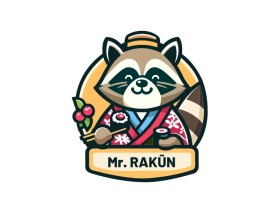 Mascot Design Entry 3300949 submitted by kenzoo to the contest for Mr. RAKŪN run by Ckuyulse
