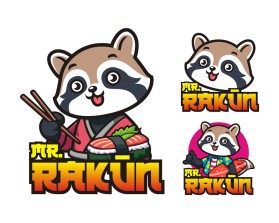 Mascot Design entry 3182253 submitted by kenzoo to the Mascot Design for Mr. RAKŪN run by Ckuyulse