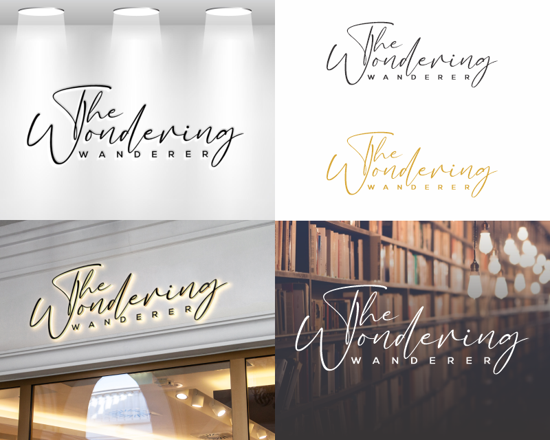 Logo Design entry 3183817 submitted by miyati to the Logo Design for The Wondering Wanderer run by thewonderingwanderer