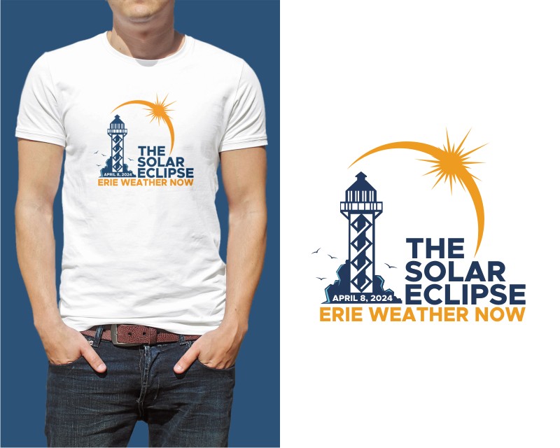 T-Shirt Design entry 3187457 submitted by Ganneta27 to the T-Shirt Design for Erie Weather Now run by weatherdeveloper