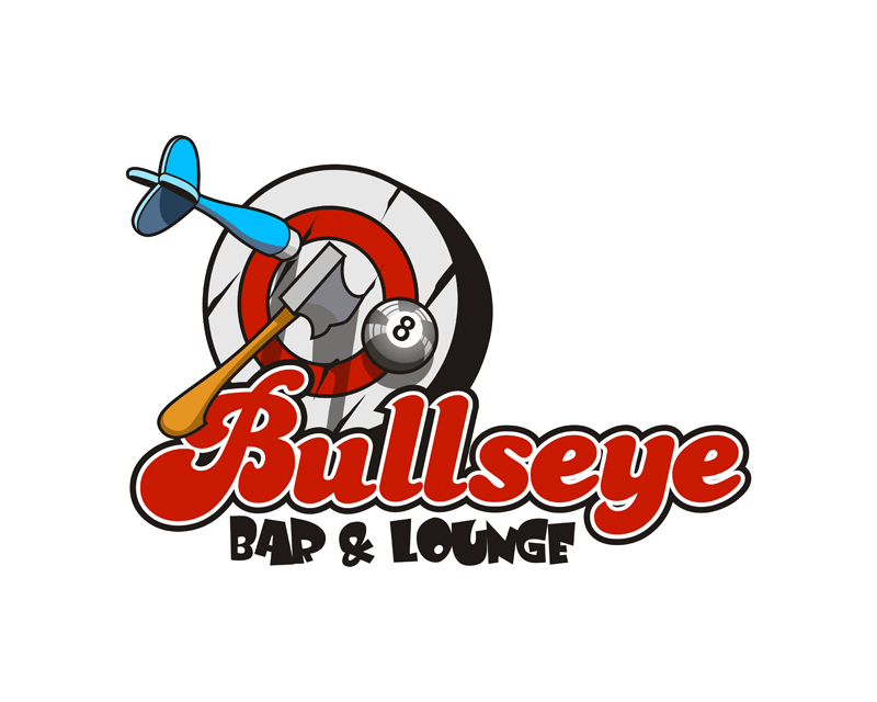 Logo Design entry 3193740 submitted by AbrarAbdillah to the Logo Design for Bullseye Bar & Lounge run by zak