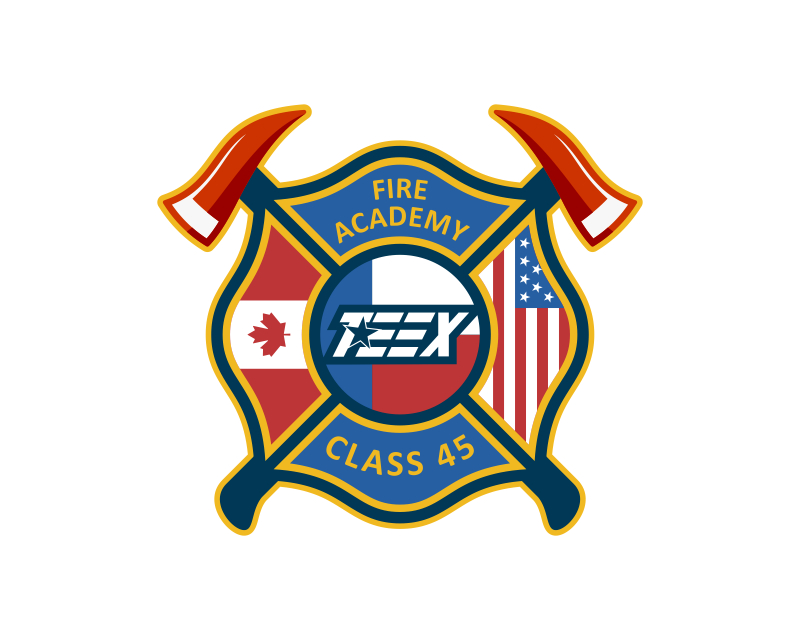 Logo Design entry 3190287 submitted by Danimar to the Logo Design for TEEX fire academy class 45 run by kd5rov