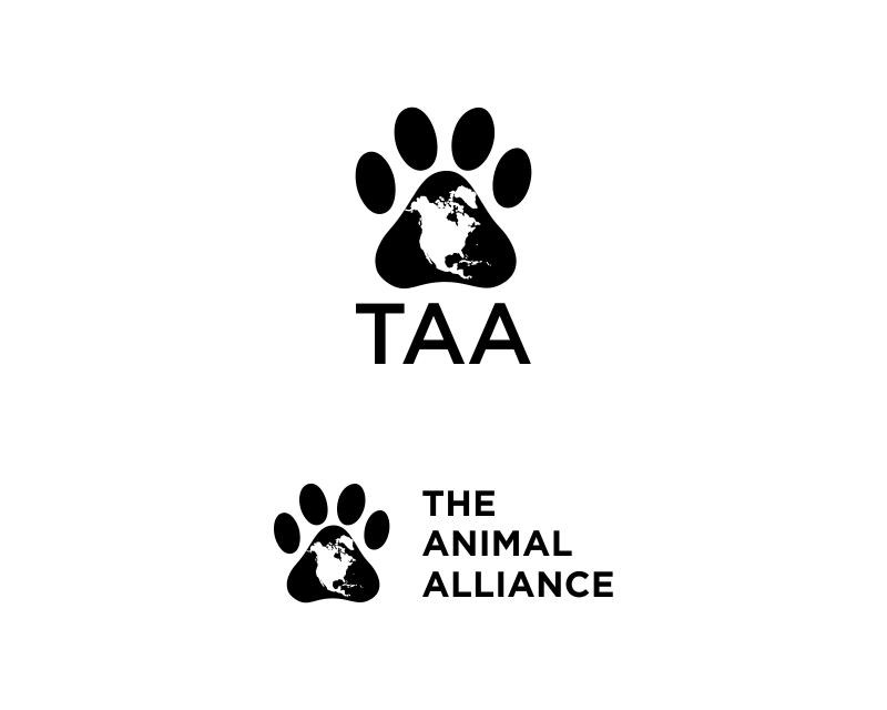 Logo Design entry 3191162 submitted by doel_tangsi to the Logo Design for The Animal Alliance (TAA) run by TheAnimalAlliance